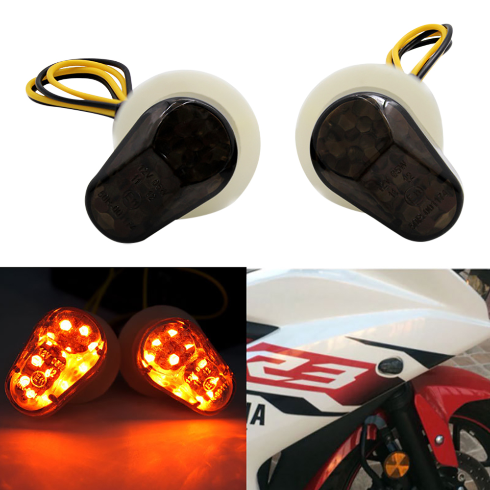 Sos Light Strobe - 2pcs Motorcycle Turn Signals LED Indicator