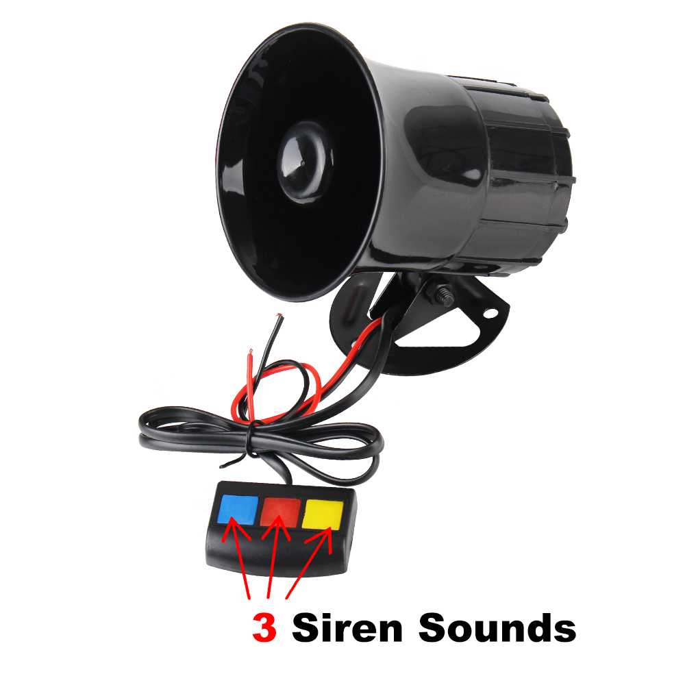 Emergency Whistle Loud - Motorcycle 3 Sounds Horn Siren Horn