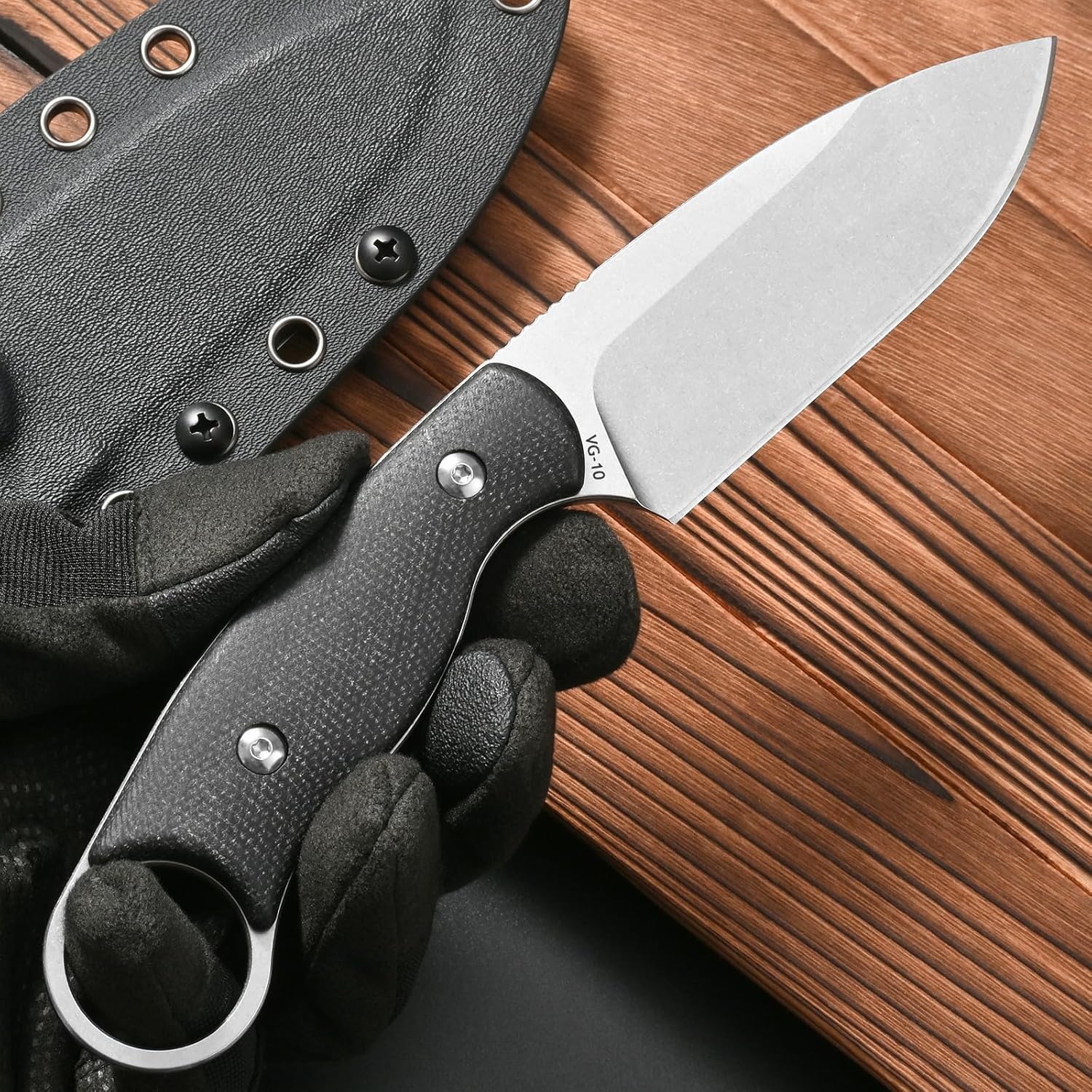 Eafengrow FF116 Fixed Blade Kn - đánh giá và giá Bushcraft Knife Fixed