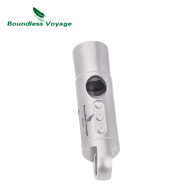 Boundless Voyage Titanium Whis - đánh giá và giá Emergency Whistle Loud