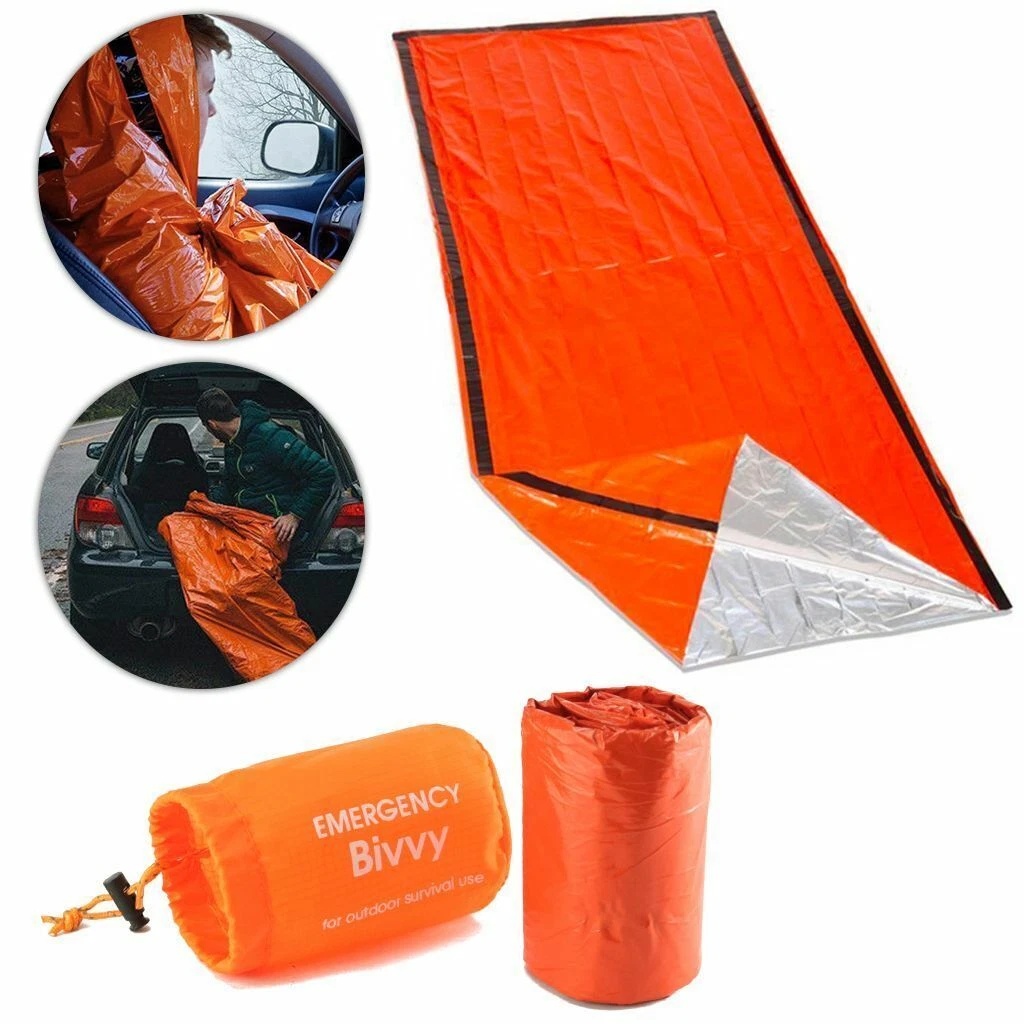 1-5Pack Emergency Sleeping Bag - đánh giá và giá Bivy Bag Emergency