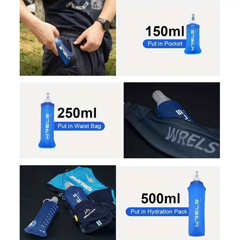 WRELS Portable Sports Soft Fla - đánh giá và giá Water Bag Collapsible
