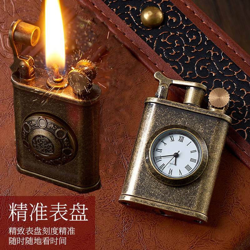 Retro Watch Kerosene Lighter M - đánh giá và giá Fire Starting Kit