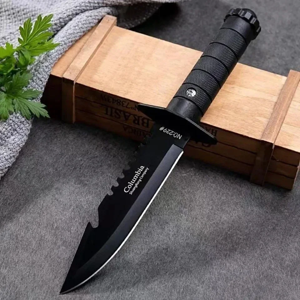 7CR17MOV Camping Outdoor Strai - đánh giá và giá Bushcraft Knife Fixed