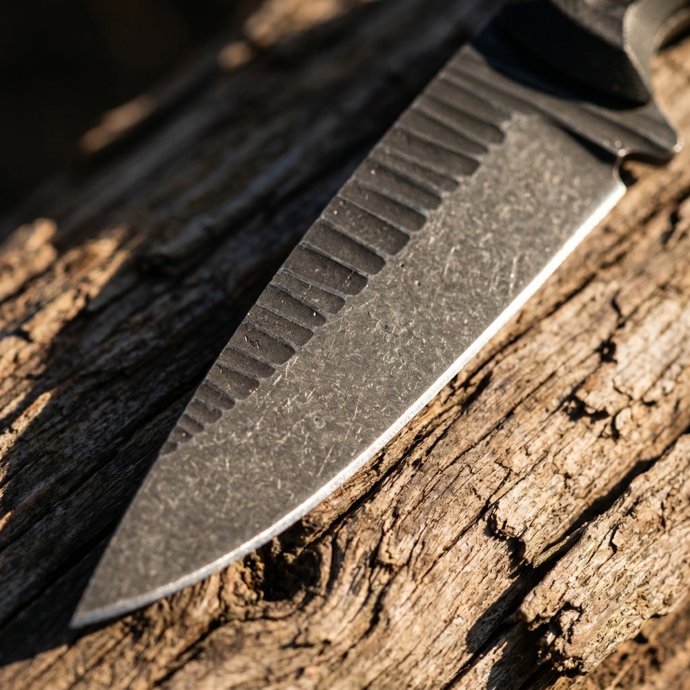 Full Tang Bushcraft Knife D2 B - đánh giá và giá Bushcraft Knife Fixed