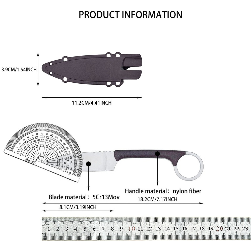 20AZ Wilderness Adventure Jung - đánh giá và giá Bushcraft Knife Fixed