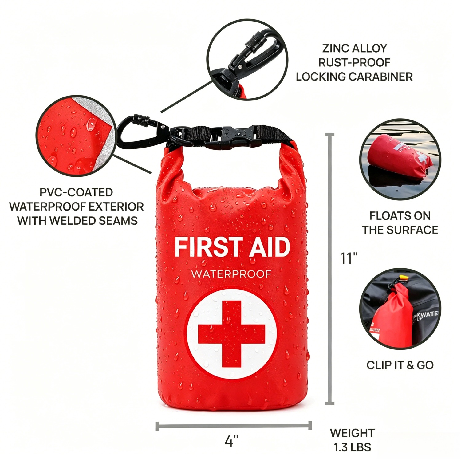 2L Waterproof First Aid Bag Ro - đánh giá và giá Bivy Bag Emergency