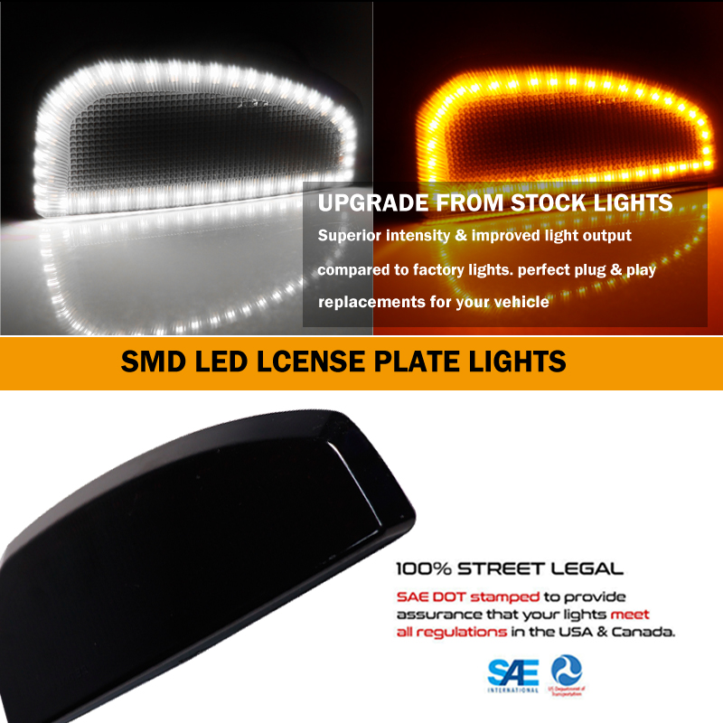 2 Chiếc Switchback LED Mặt Gươ - đánh giá và giá Signal Panel Orange