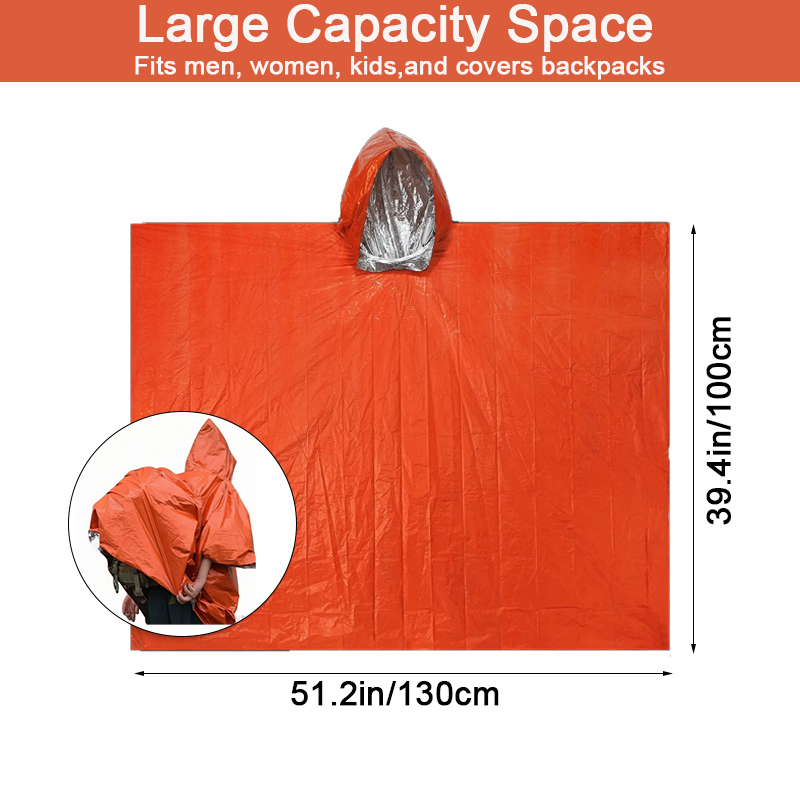 SSUNTAK Emergency Survival Rai - đánh giá và giá Emergency Poncho Rain