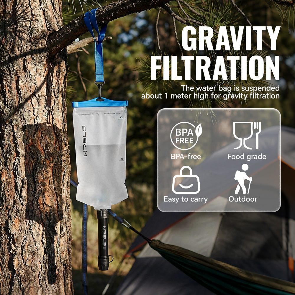 WRELS Outdoor Water Purifier P - đánh giá và giá Water Purification Straw
