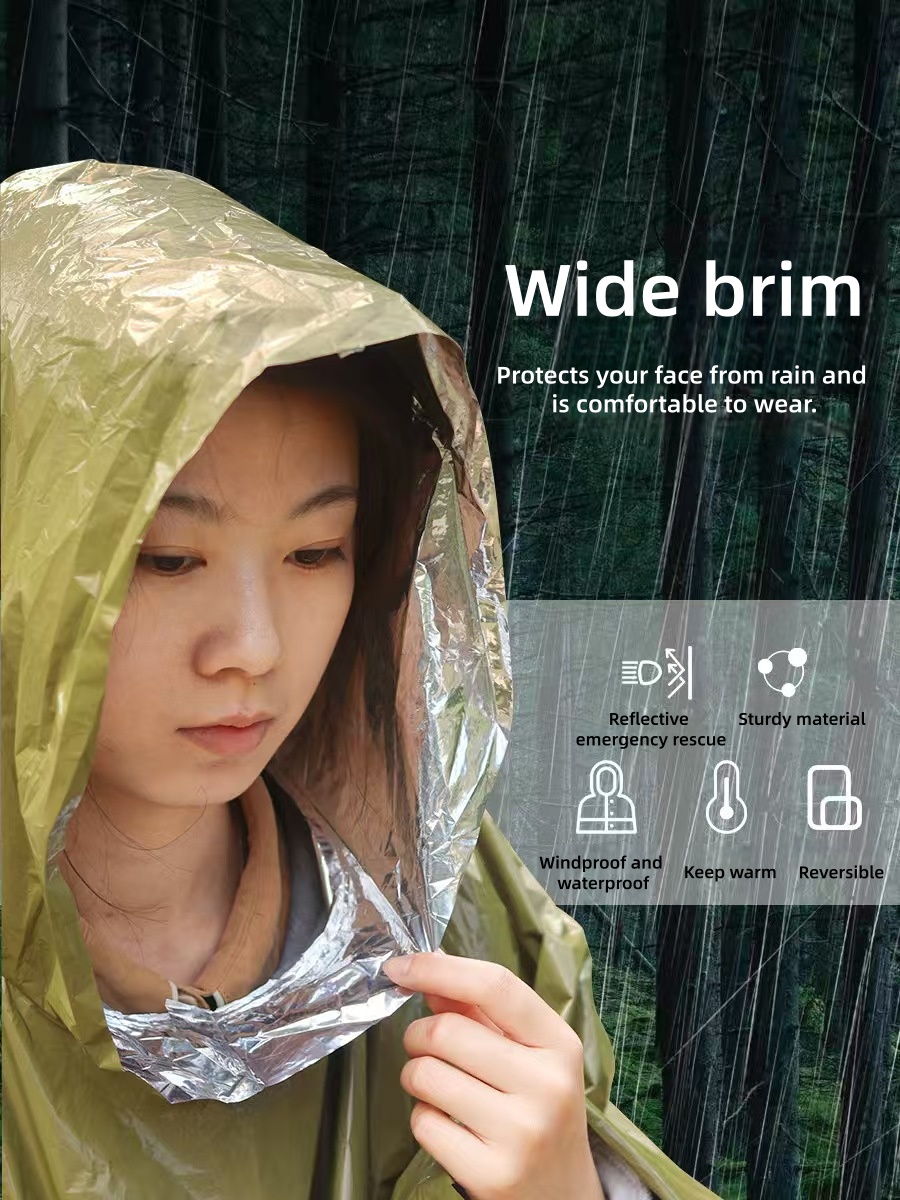 Outdoor Portable Emergency Rai - đánh giá và giá Survival Blanket Reflective