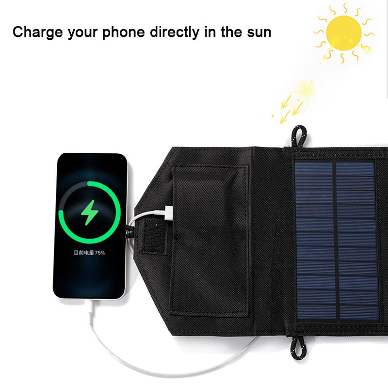 Outdoor Camping Hiking Foldabl - đánh giá và giá Solar Emergency Charger