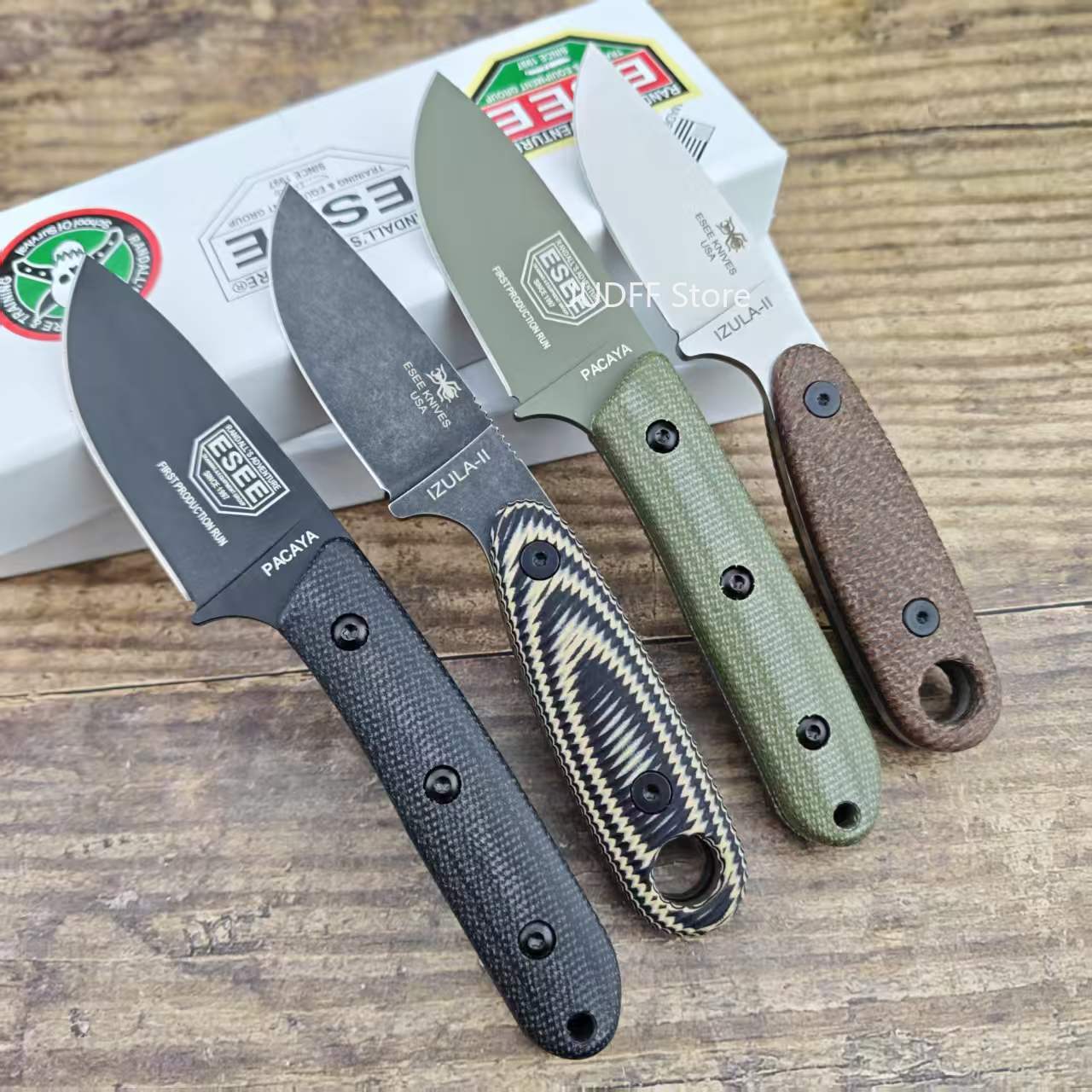 ESEE IZULA/ PACAYA Outdoor Fix - đánh giá và giá Bushcraft Knife Fixed