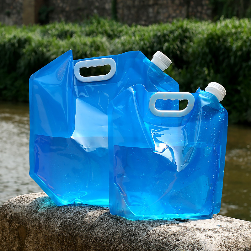 Ốp Bình Đựng Nước, Túi Nhựa Bả - đánh giá và giá Water Bag Collapsible