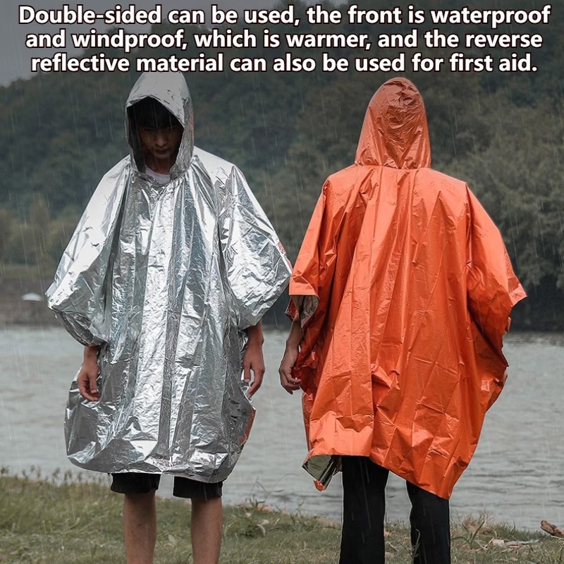 1-10PCS Emergency Rain Poncho  - đánh giá và giá Emergency Poncho Rain