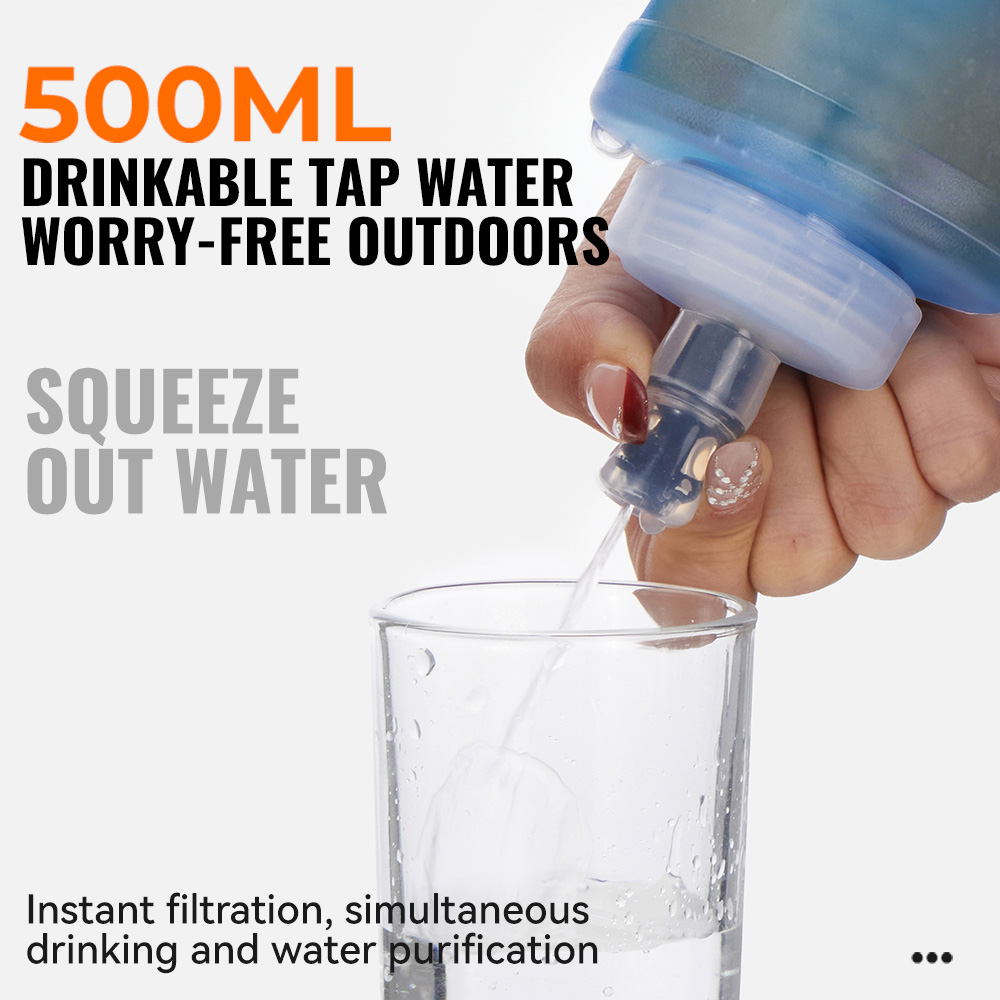 WRELS Water Filter Bottle Coll - đánh giá và giá Water Bag Collapsible