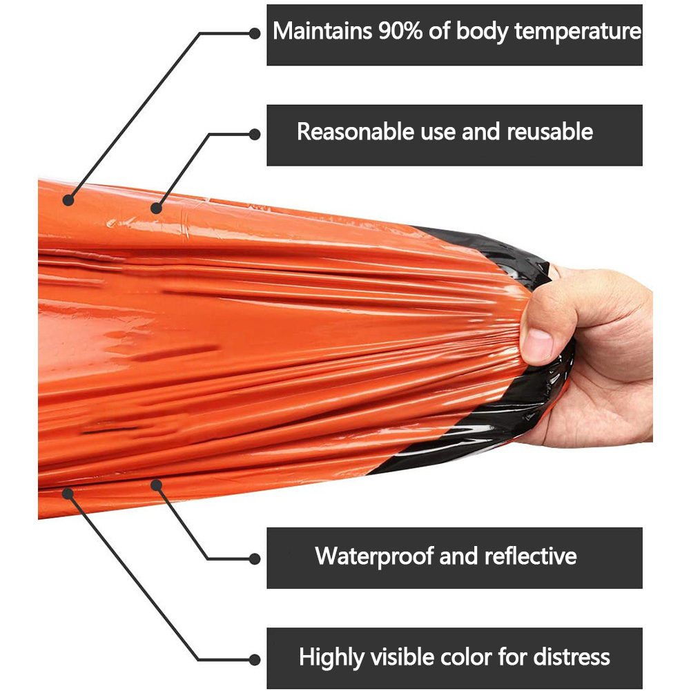 Emergency Sleeping Bag Waterpr - đánh giá và giá Bivy Bag Emergency