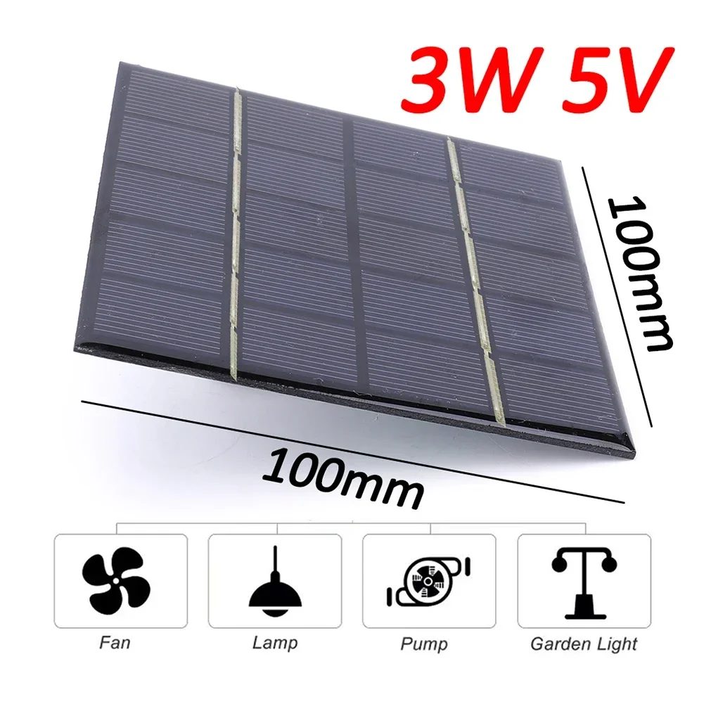 Solar Panel 3W 5V Solar Board  - đánh giá và giá Solar Emergency Charger