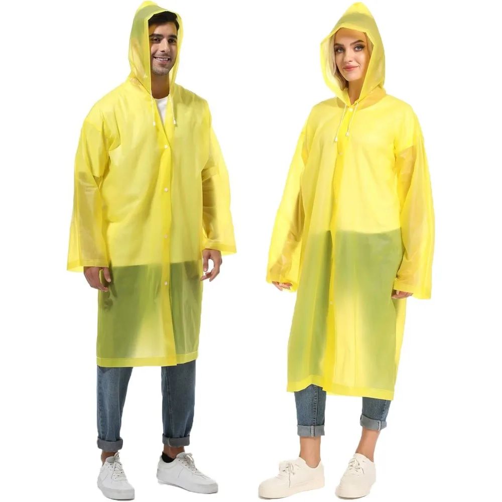 1/2PCS Compact Reusable Rain  - đánh giá và giá Emergency Poncho Rain